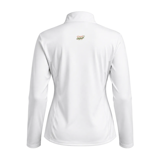 The Flower Golf Cart Women’s Lightweight Quarter-Zip