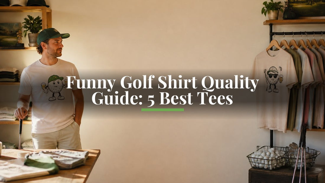 Funny Golf Shirt Quality Guide: 5 Best Tees