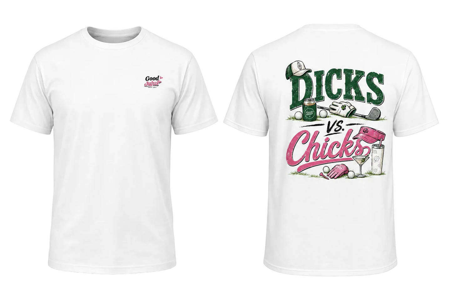 The Dicks vs. Chicks Heavyweight Tee