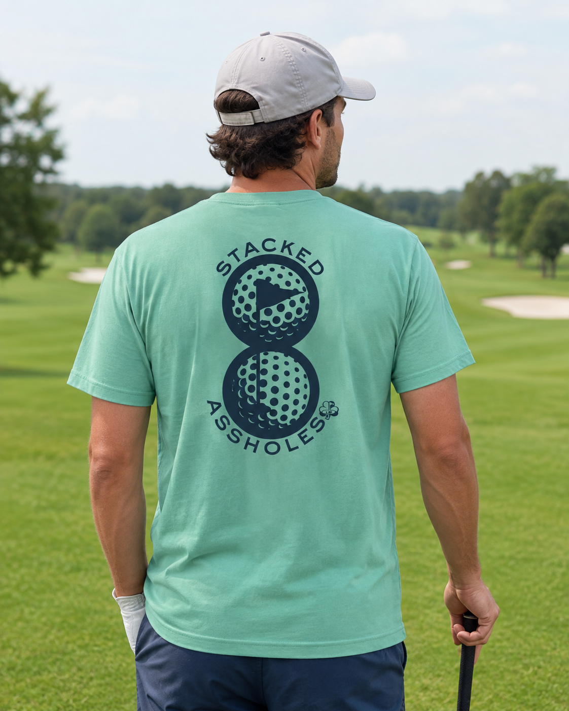 The Stacked Assholes Tee