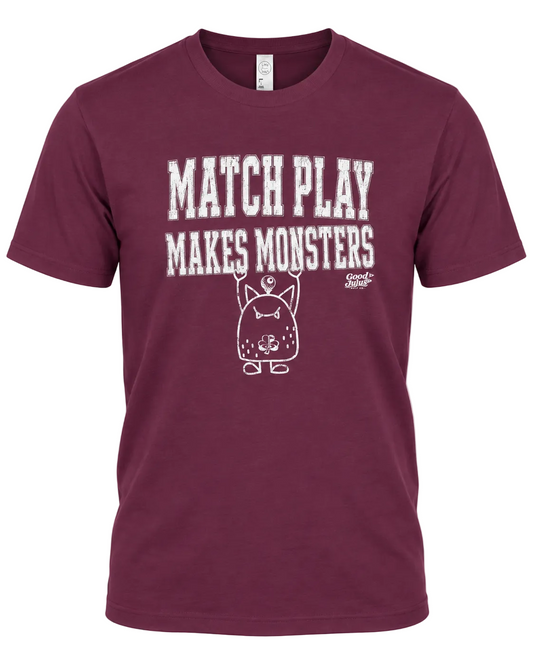 The Match Play Makes Monsters Kids Tee