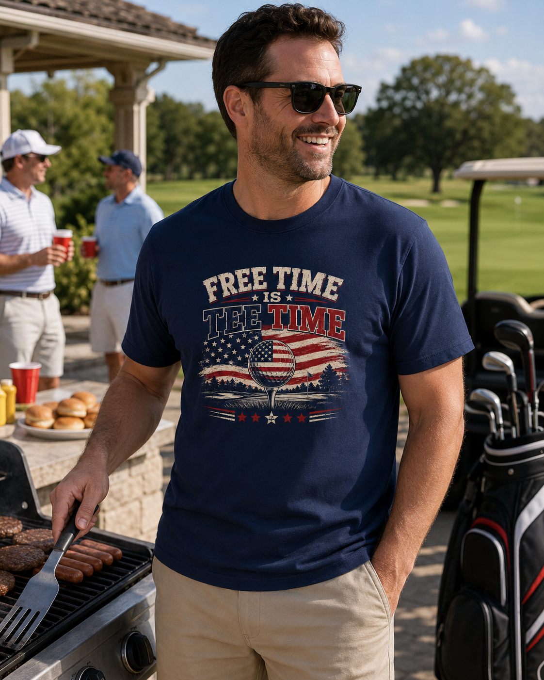 The Free Time is Tee Time Tee