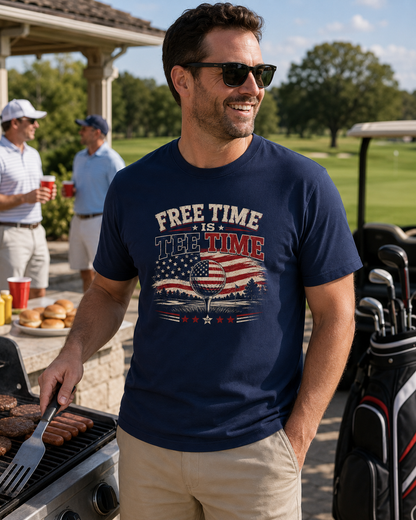 The Free Time is Tee Time Tee