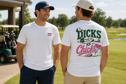 The Dicks vs. Chicks Heavyweight Tee