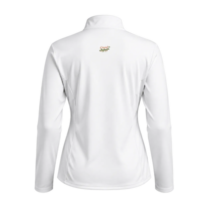 The Flower Golf Cart Women’s Lightweight Quarter-Zip