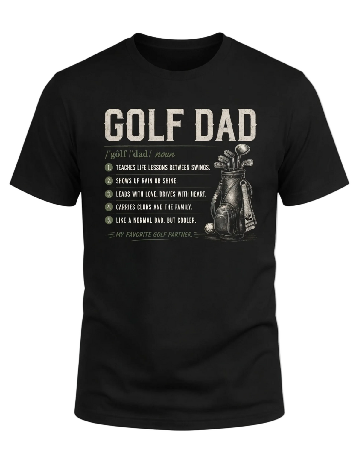 The Golf Dad Definition Tee
