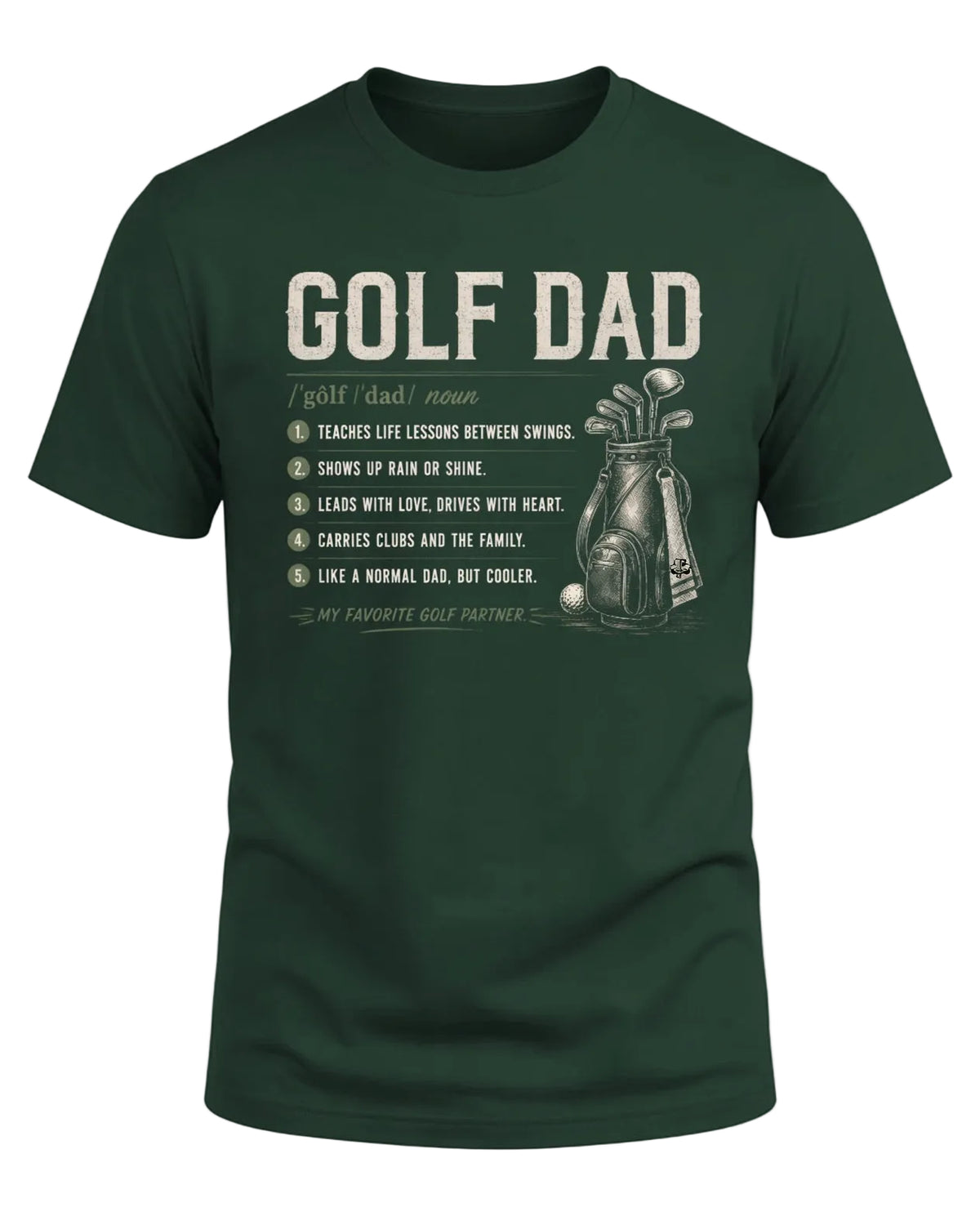 The Golf Dad Definition Tee