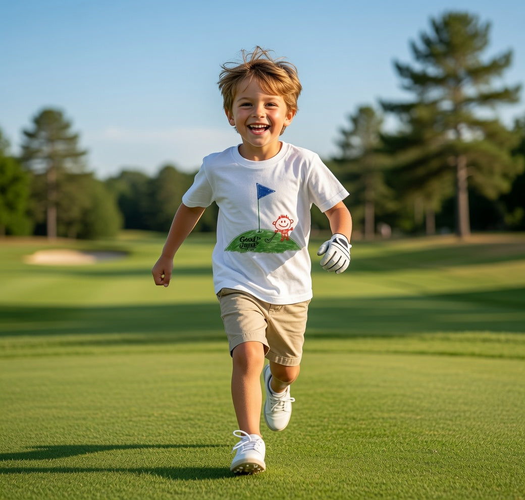 The Kid with a Club Kids Tee